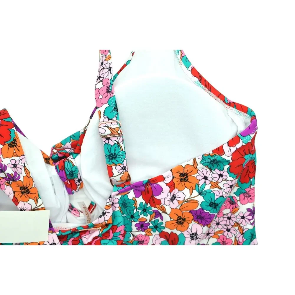 Raisins Curve Trendy Plus Size Muna Floral One-Piece Swimsuit
